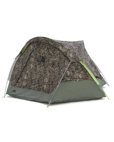 The North Face Homestand Domey 3-persons Tent, Rose Dawn Lichen LRG Print/Agave Green