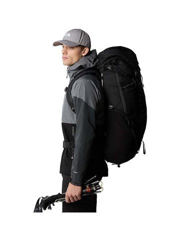 The North Face Terra 65 Trekking Backpack, TNF Black/Asphalt Grey