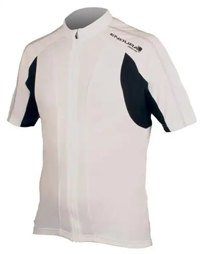 Endura FS260-Pro S/S Jersey II Maglia Manica Corta Uomo, White