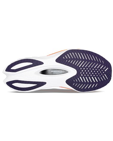 Saucony Endorphin Pro 4 Men's Running Shoes, White/Black