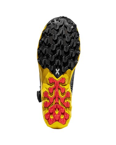 La Sportiva VK Boa Men's Trail Running Shoes, Black/Yellow
