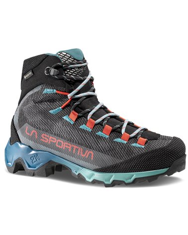 La Sportiva Aequilibrium Hike GTX Gore-Tex Scarponi Trekking Donna, Carbon/Everglade