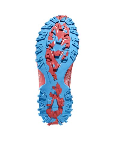 La Sportiva Bushido III Women's Trail Running Shoes, Hibiscus/Malibu Blue