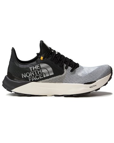 The North Face Summit Vectiv Sky Men's Trail Running Shoes, White Dune/TNF Black