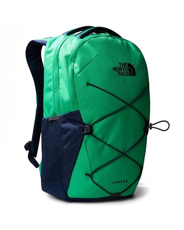 The North Face Jester Backpack 27.5 Liters, Optic Emerald/Summit Navy