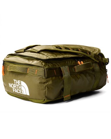 The North Face Base Camp Voyager - 32 Liters, Forest Olive/Desert Rust/White Dune