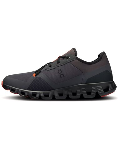 On Cloud X 3 AD Men's Running Shoes, Eclipse/Flame