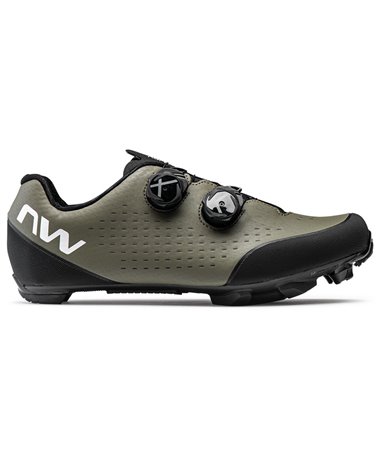 Northwave Rebel 3 Men's MTB Cycling Shoes, Dark Green