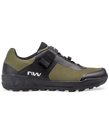 Northwave Escape Evo 2 Unisex MTB Cycling Shoes, Forest Green/Black