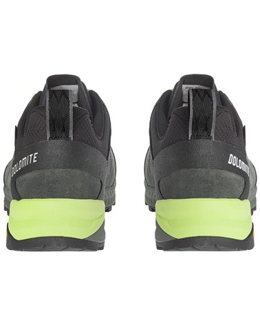 Dolomite Crodarossa Leather GTX Gore-Tex Men's Approach Shoes, Silver Green/Lime Green