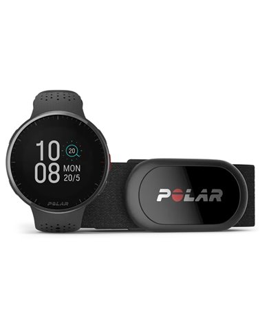 Polar Pacer Pro Multisport Watch GPS Wrist-Based HR + H10 HR, Carbon Gray