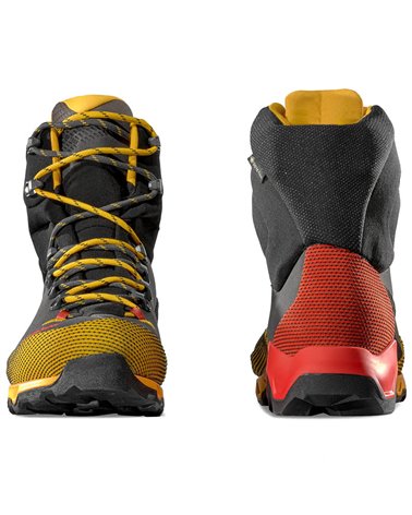 La Sportiva Aequilibrium Trek GTX Gore-Tex Men's Hiking Boots, Carbon/Yellow
