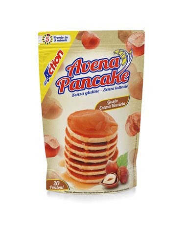 ProAction Avena Pancacke Oat/Hazelnut Cream Flavour, 1 kg (20 portions)