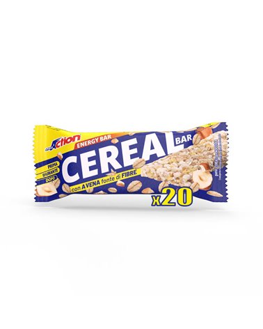 ProAction Cereal Bar Energy Bar Hazelnut Flavour, 45gr (20 bars box)