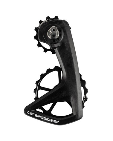 Ceramicspeed Rear Derailleur Cage OSPW RS 5 Oversized Pulley Wheel Systems 12sp Shimano Dura-Ace/Ultegra, Black