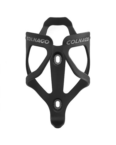Colnago Carbon SL Bottle Cage, Black/Silver Logo (Matt)