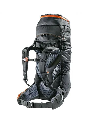 Ferrino X.M.T. 60+10 Zaino Hi Lab Alpinismo/Scialpinismo/Spedizioni, Nero