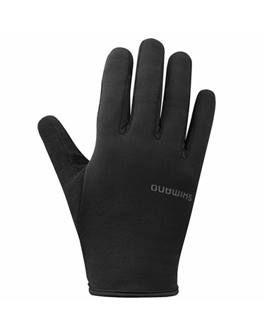 Shimano Men's Light Thermal Touchscreen Compatible Gloves Size XXL, Black