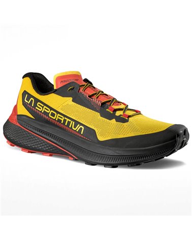 La Sportiva Prodigio Men's Trail Running Shoes, Yellow/Black