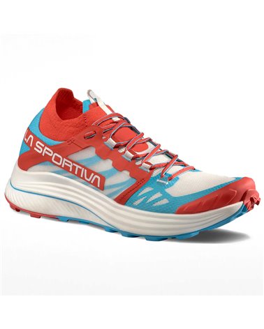 La Sportiva Levante Women's Trail Running Shoes, Hibiscus/Malibu Blue