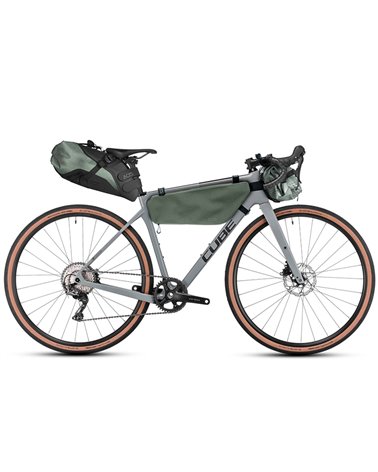 Acid Pack Pro 4 Waterproof Bicycle Frame Bag 4 Liters, Green