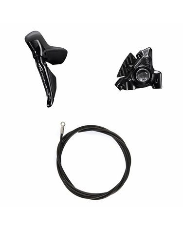 Shimano Dura-Ace Di2 Hydraulic Flat Front Left Disc Brake Kit ST-R9270 + BR-R9270 + 1000mm Hose