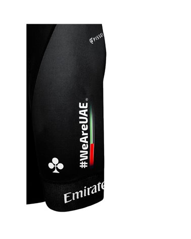 Pissei UAE Emirates 2024 Team Replica Salopette Corta Uomo, Nero