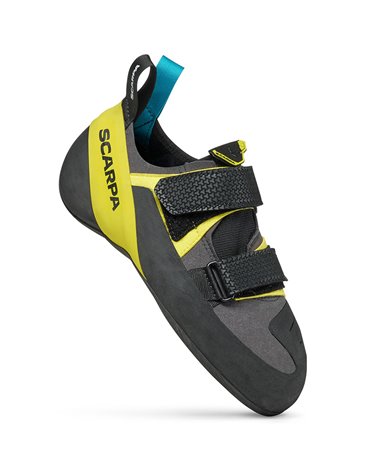 Scarpa Arpia V Climbing Shoes, Shark/Yellow