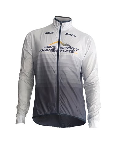 Santini Custom Spray BSA Bike Sport Adventure Men's Packable Windproof Jacket