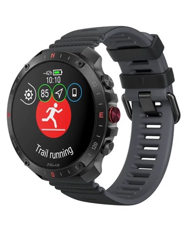 Polar Grit X2 Pro Outdoor Multisport Watch GPS Wrist-Based HR, Night Black