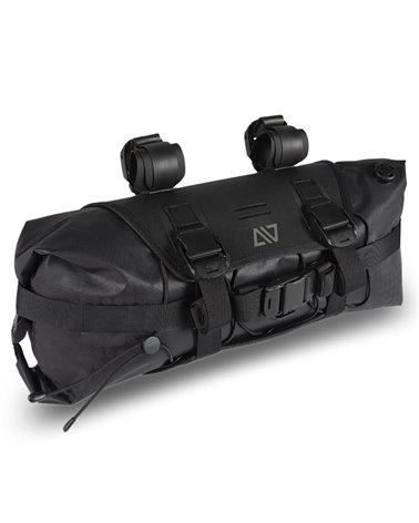 Acid Pack Pro 9 Waterproof Handlebar Bag Pack 9 Liters, Black