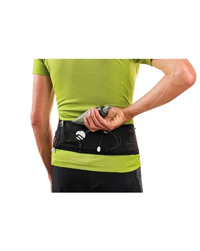 Ferrino X-Band Cintura Running Portadocumenti, Nero