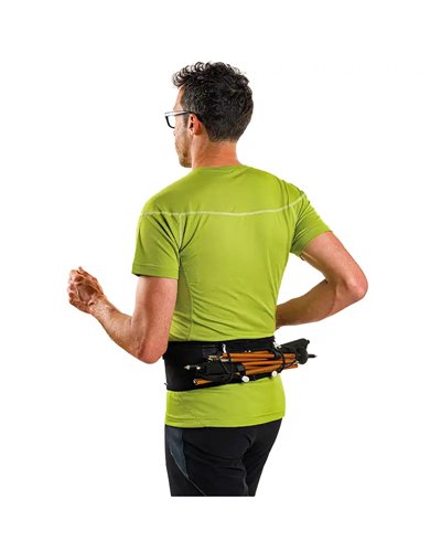 Ferrino X-Band Cintura Running Portadocumenti, Nero