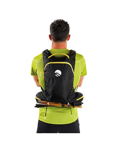 Ferrino X-Track 15 Trail Running Hydratation Compatible Backpack, Black