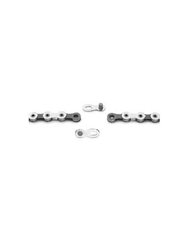 Campagnolo Chain Super Record 12S 113 Links with Missing Link, Silver Gray