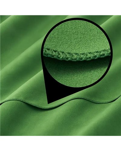 Fit-Flip Asciugamano in Microfibra 70x140 cm, Verde Scuro