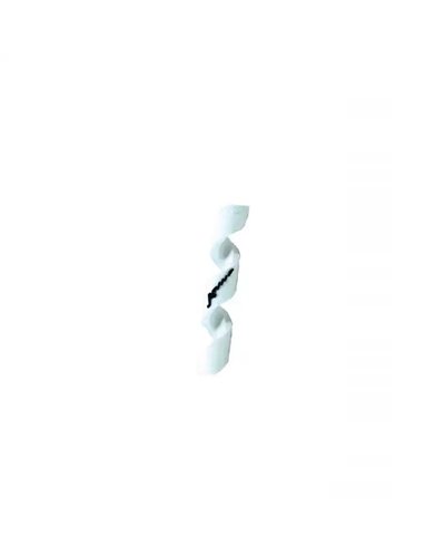 Alligator Silicon Housing Shield, 4-5mm, 6Pcs, White
