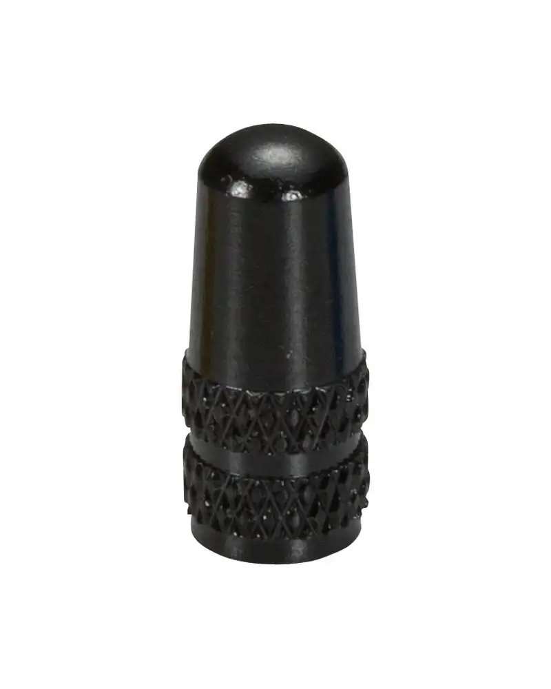 Alligator Presta Valve Cap, Alloy Black