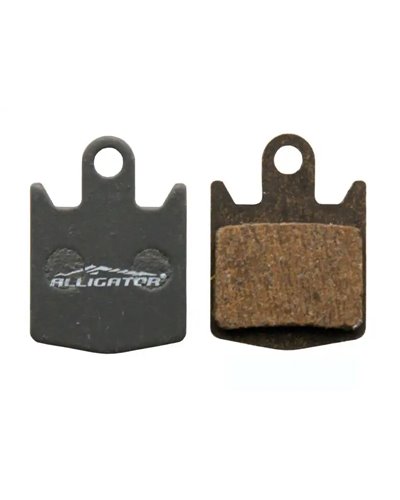 Alligator Serie Pastiglie Alligator Semi Metalliche con Molle, Compatibili Hope M4 (4 pz)