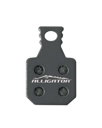Alligator Pastiglie Organiche, Compatibili con Magura Mt5/Mt7 (Pastiglie Singole, per una Pinza, 4 pz per Confezione)