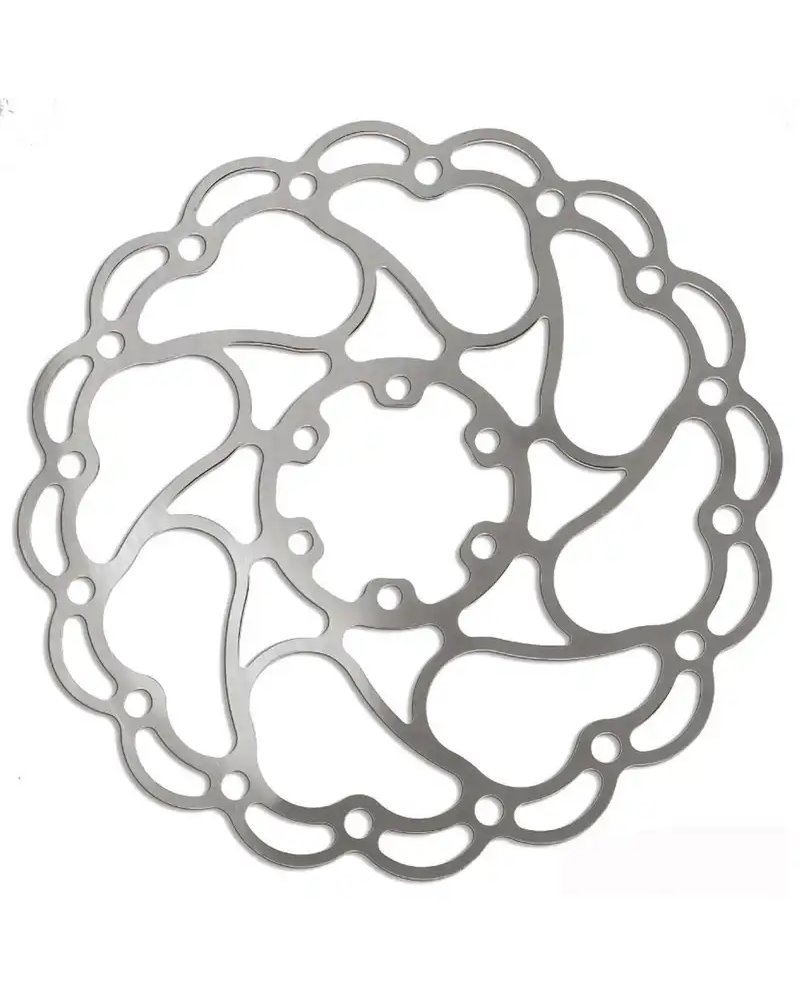 Alligator Rotor Aries Size 160mm, Silver Color