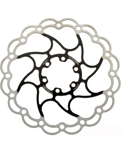 Alligator Rotor Aries Size 160mm, Black