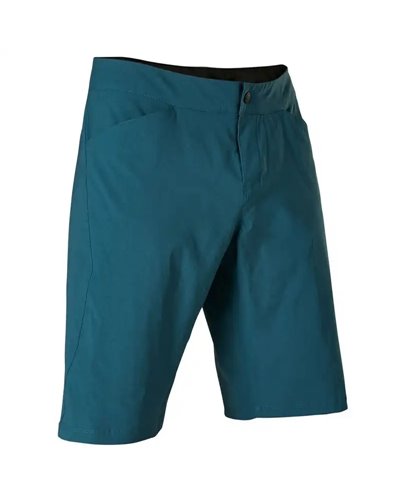 Fox Ranger Lite Pantaloncini MTB Uomo Taglia XXL, Blu Ardesia (Liner con Fondello Rimovibile)