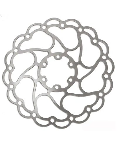 Alligator Rotor Aries Size 180mm, Silver Color
