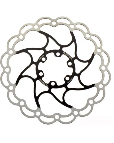 Alligator Rotor Aries Size 180mm, Black