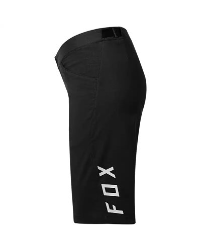 Fox Ranger Lite Women's MTB Shorts, Black (Removable Padded Liner)