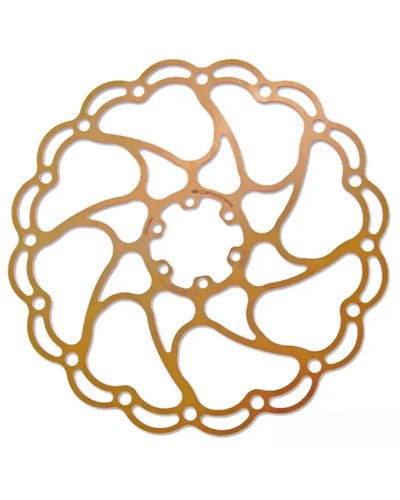 Alligator Rotor Aries Size 160mm, Gold Color