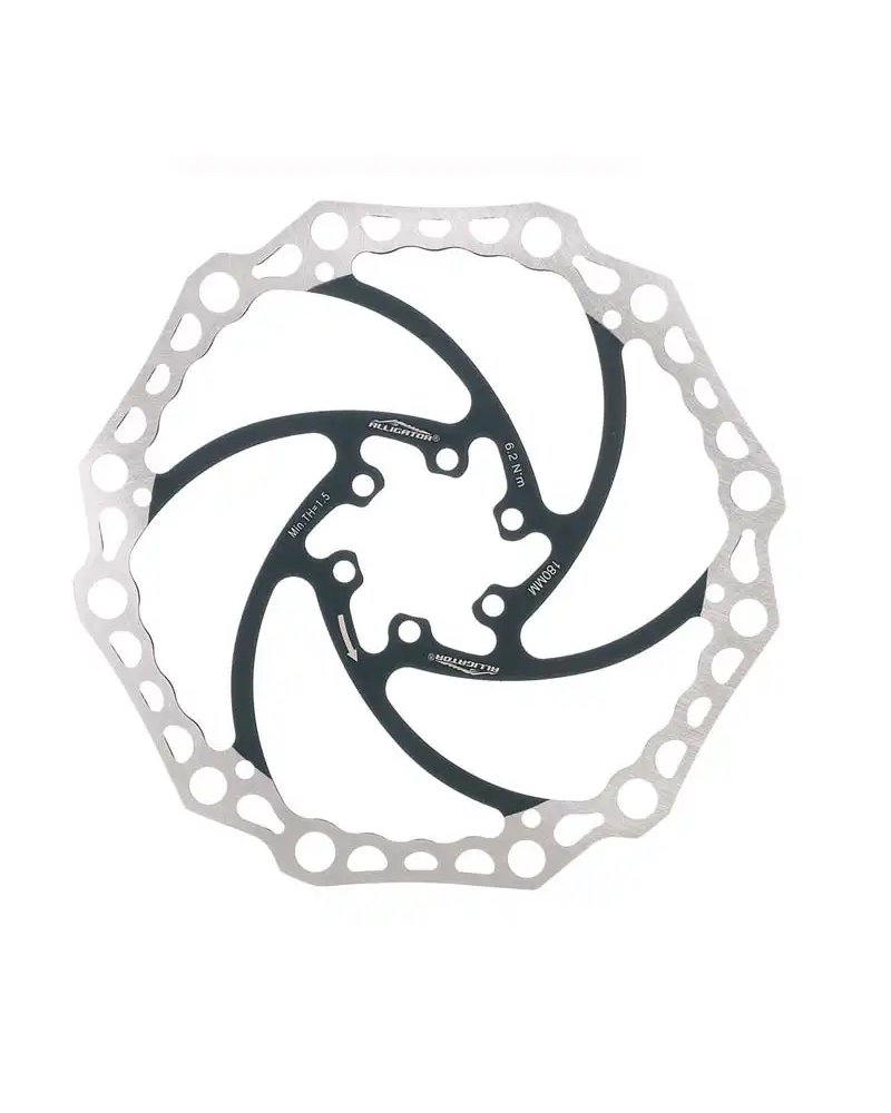 Alligator Brake Disc Rotor Crown X 160mm, Black