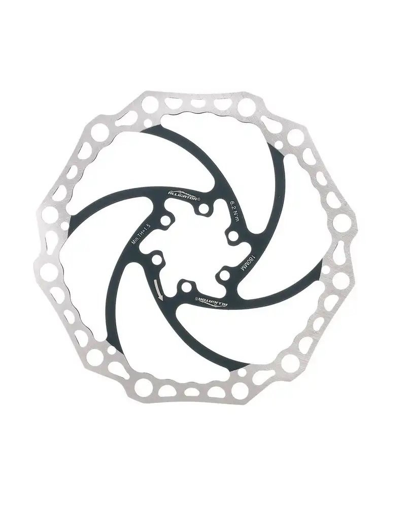 Alligator Disco Crown X 180mm, Nero