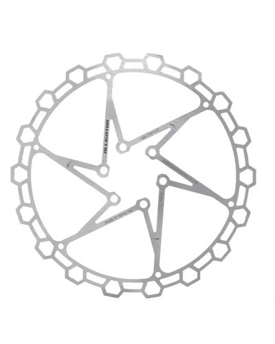 Alligator Rotor Diamond 160mm Silver Color
